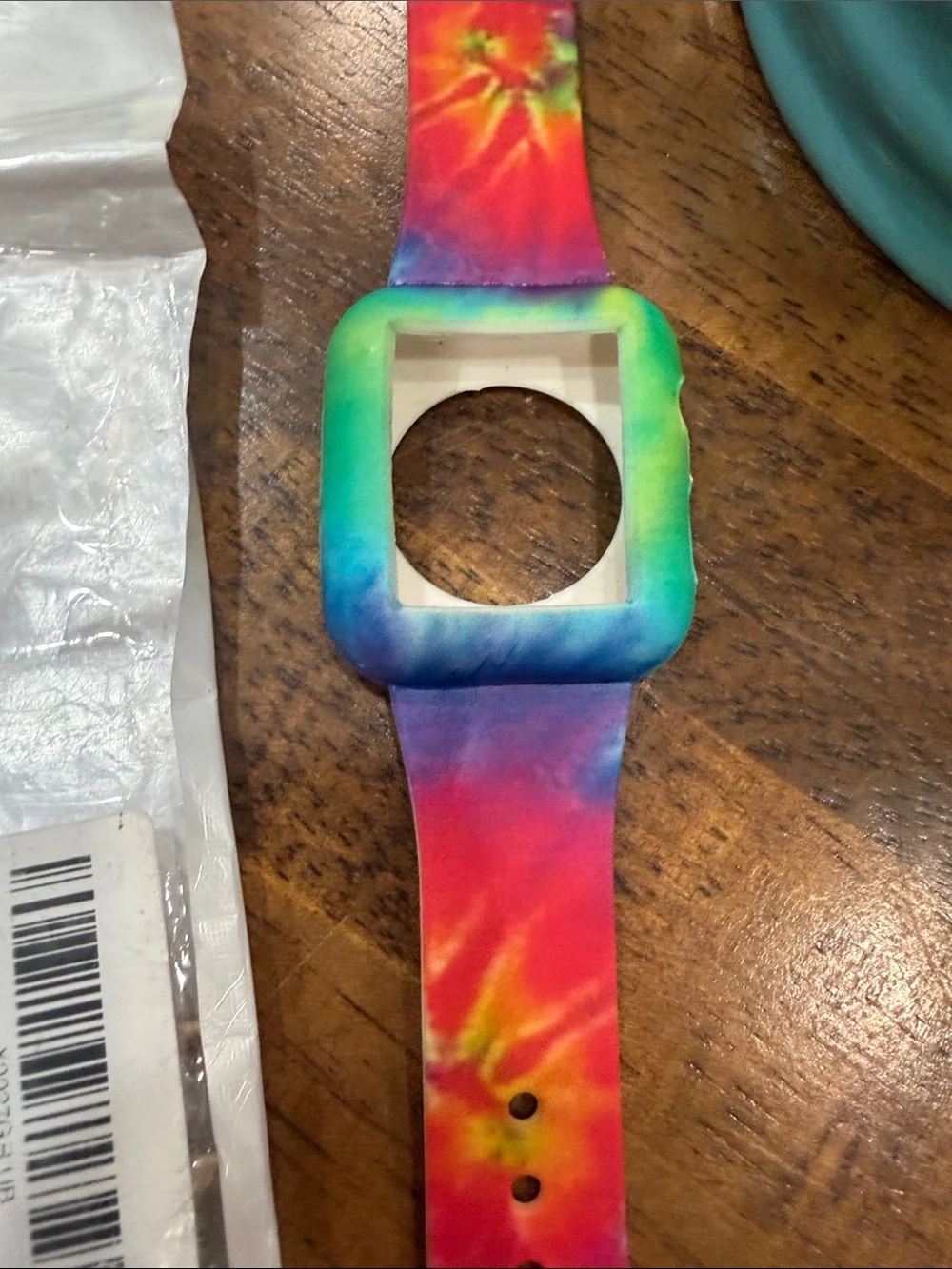 Apple Watch Bands Lot - White, Black, Silver, Rainbow Tie-Dye